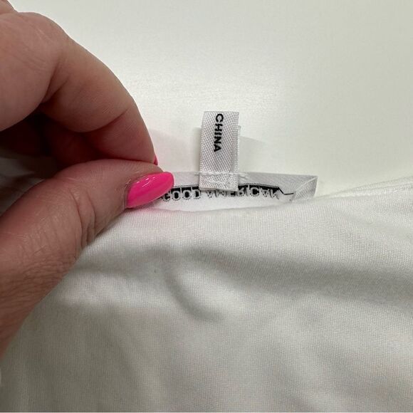 NWT Good American Deep V Long sleeve Bodysuit size 4X - Picture 8 of 12